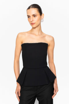 Daxi Strapless Top - Black