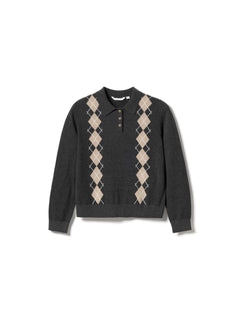 N-Maxine Knit - Dasha Grey Check