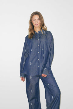 Lakelyn Shirt - Dark Blue Wash