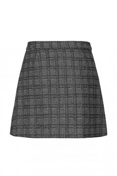 Iben Skirt - Black Check