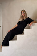 Selmaic T-Shirt Dress - Black