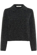 GZalpha Polo Pullover - Charcoal Melange