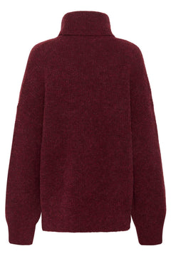 AlphaGZ Rollneck - Blood Red Mélange