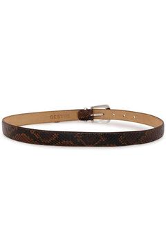 GZfilua Belt - Brown Snake
