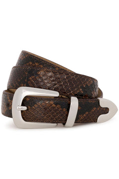 GZfilua Belt - Brown Snake