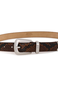 GZfilua Belt - Brown Snake