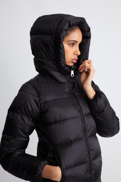 Val Cenis Long No Neck Logo - Black-Black