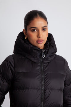 Val Cenis Long No Neck Logo - Black-Black