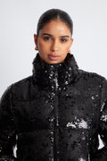 Gstaad Sequin Jacket - Black