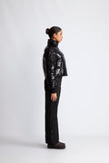 Gstaad Sequin Jacket - Black