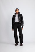 Gstaad Sequin Jacket - Black