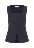Mathilde Top - Navy Sky