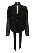 Gzdorthie P Blouse - Khaki Dot