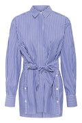 NataljaIW Shirt - Sodalite Blue Stripe