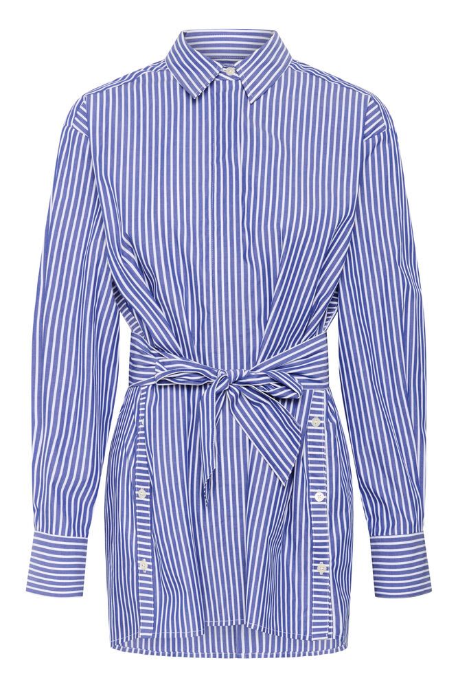 NataljaIW Shirt - Sodalite Blue Stripe