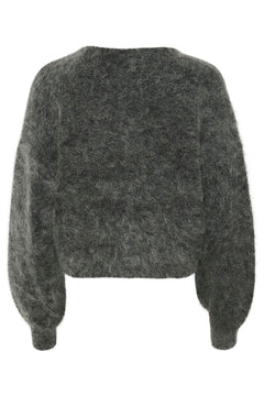 GZdebbie Cardigan - Charcoal Melange