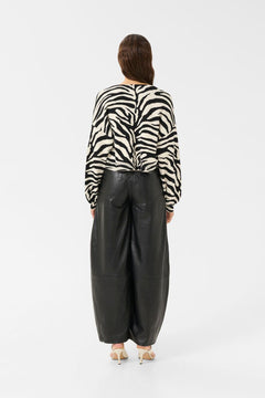 GZzebba Cardigan - Black/Birch Tiger