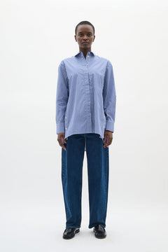 NataljaIW Shirt - Sodalite Blue Stripe