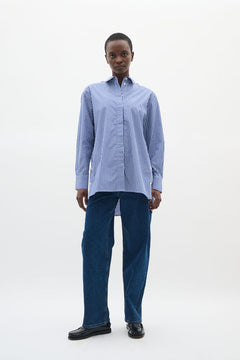 NataljaIW Shirt - Sodalite Blue Stripe
