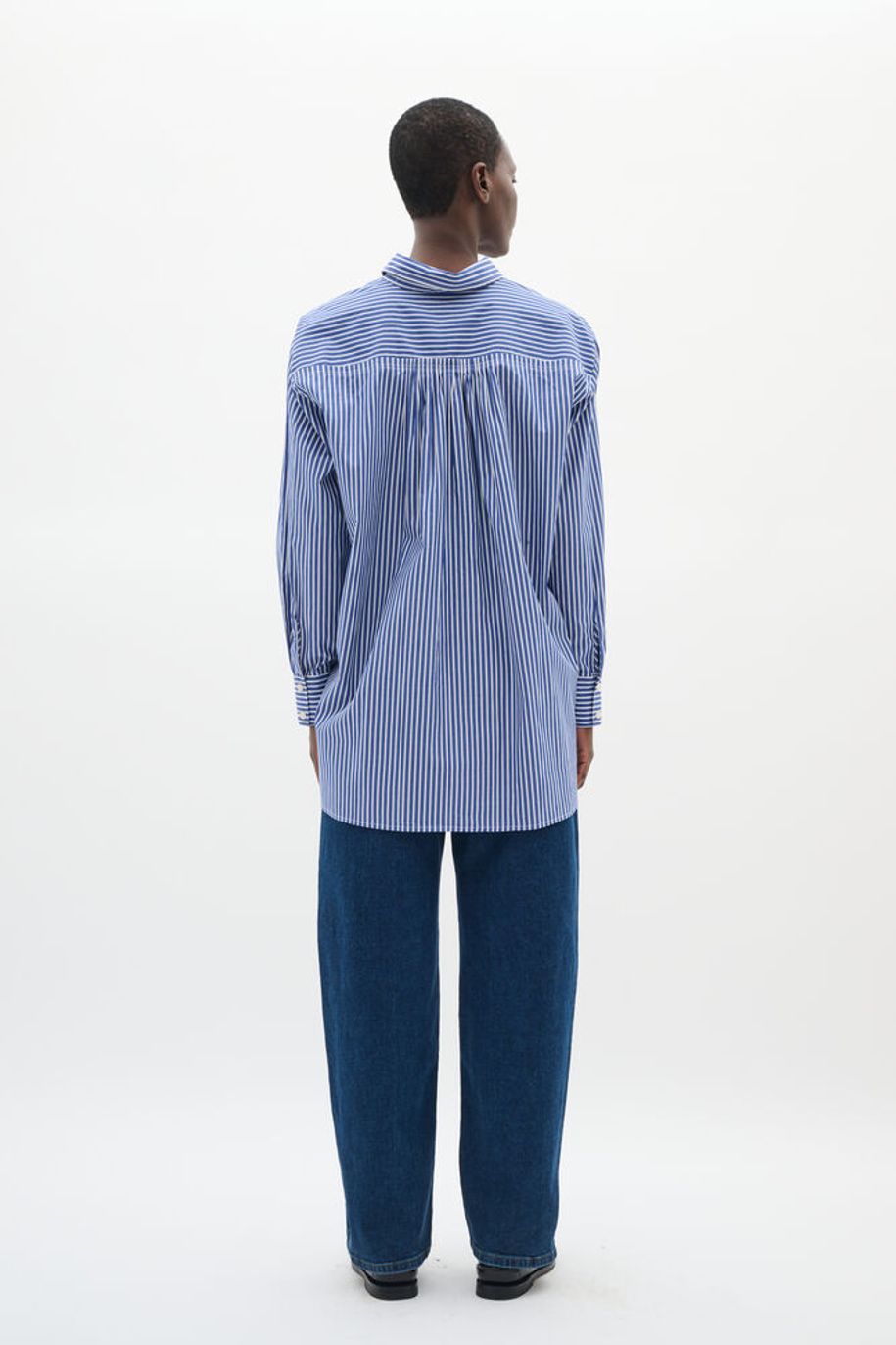 NataljaIW Shirt - Sodalite Blue Stripe