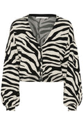 GZzebba Cardigan - Black/Birch Tiger