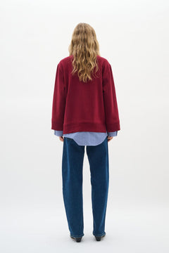 GincentIW Crewneck - Cabernet