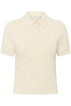 Gzthilla Polo Pullover - Egret