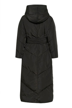 YazIW Long Coat - Black
