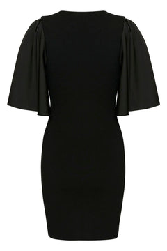 GZsama Short Dress - Black