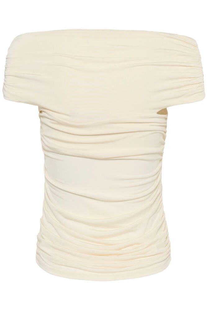 Gzlaily Off Shoulder Top - Egret