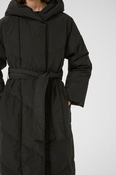 YazIW Long Coat - Black