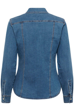 SanillaPW SH - Medium Blue Denim