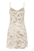 GZsagina Short Dress - Birch With Sequins