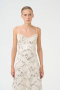 GZsagina Short Dress - Birch With Sequins