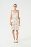 GZsagina Short Dress - Birch With Sequins