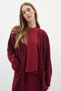 GuniIW Cardigan - Cabernet