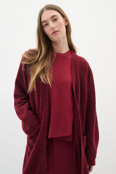 GuniIW Cardigan - Cabernet