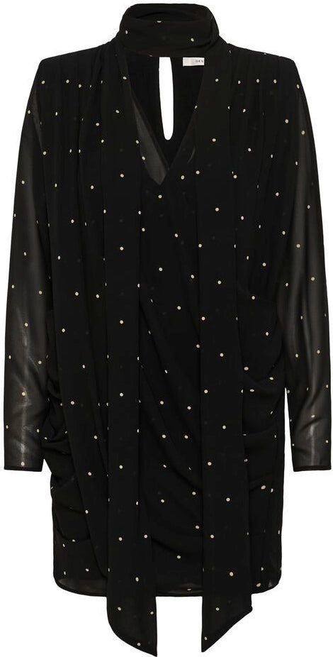 Gzdorthie P Dress - Khaki Dot
