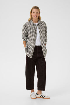SameaPW SH - Dark Navy Mini Check