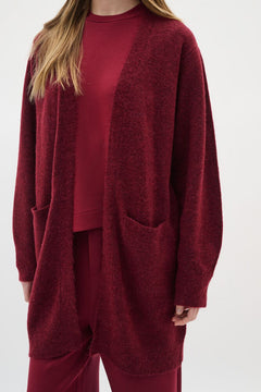 GuniIW Cardigan - Cabernet