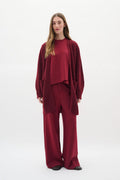GuniIW Cardigan - Cabernet