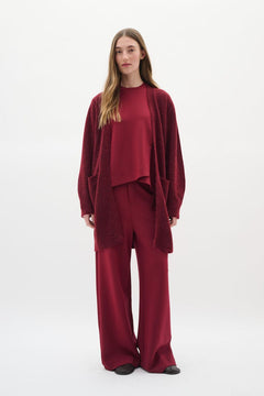 GuniIW Cardigan - Cabernet
