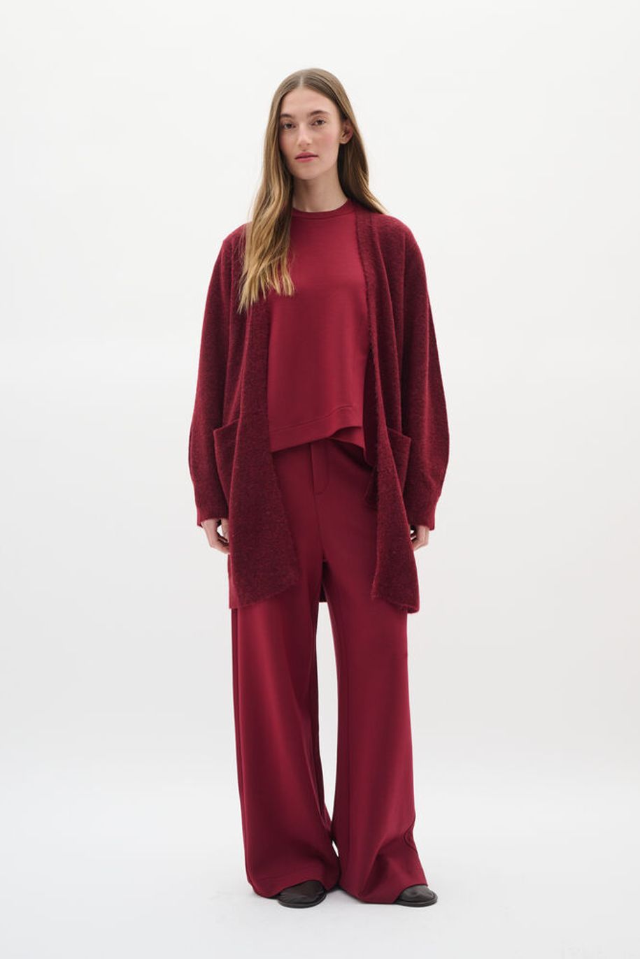 GuniIW Cardigan - Cabernet