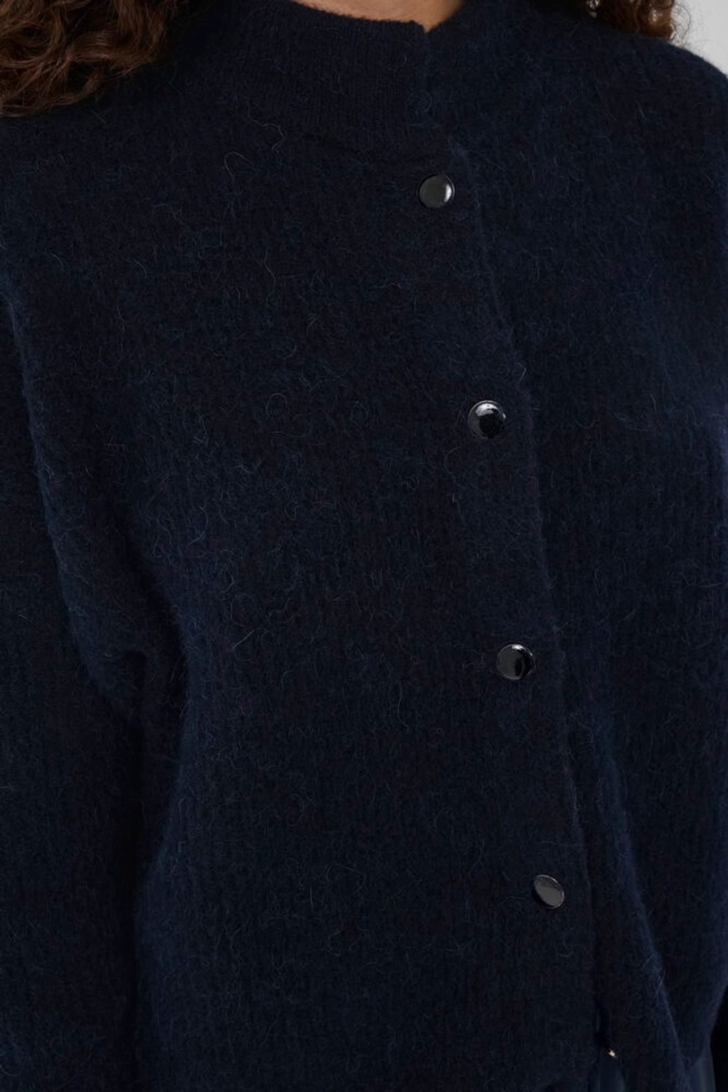 Alphagz Short Cardigan - Skycaptain Mélange