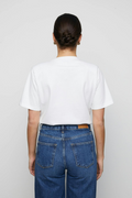 Elo Shoulder Pad Tee - White