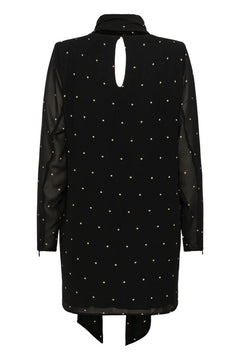 Gzdorthie P Dress - Khaki Dot