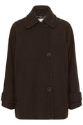 ThoraIW Minona Coat R - Chocolate Brown
