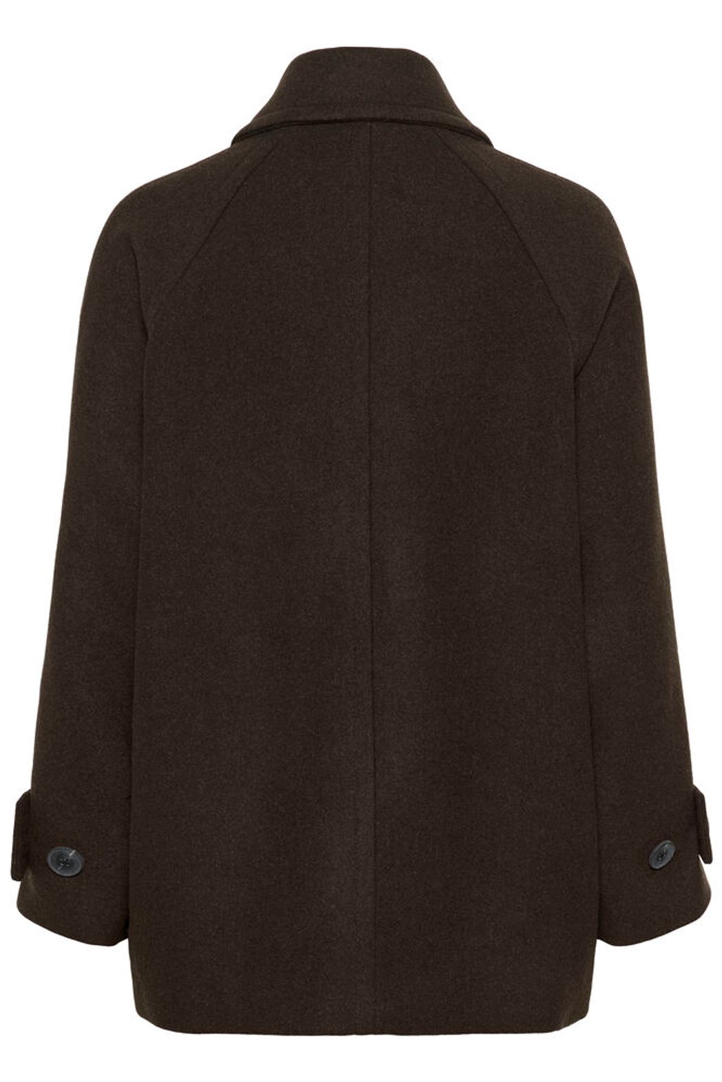 ThoraIW Minona Coat R - Chocolate Brown