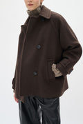 ThoraIW Minona Coat R - Chocolate Brown