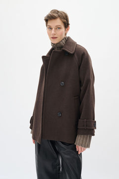 ThoraIW Minona Coat R - Chocolate Brown
